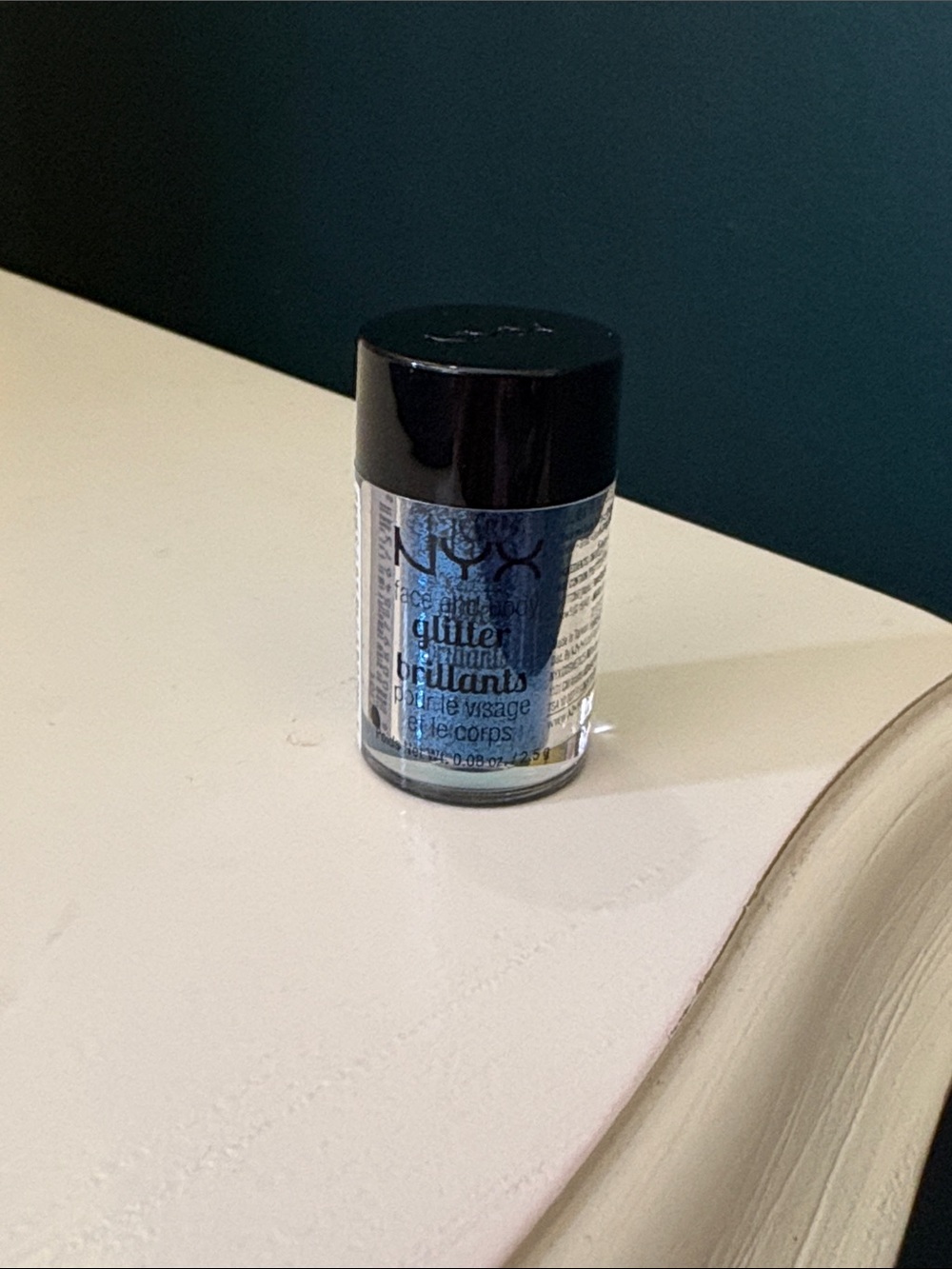 NWT NYX “01 Blue” Cobalt Blue Loose Face and Body Glitter